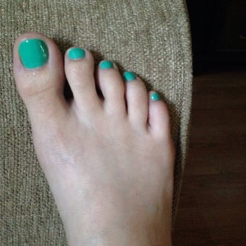 CK nails  - Tropical Pedicure - not bad. - Nail Salons Near Me - Westmont, Illinois