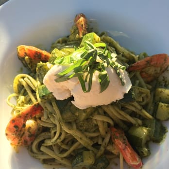 Fresco da Franco - Pasta with pesto and shrimp - Italian Near Me - Montclair, New Jersey Fresco da Franco - Pasta with pesto and shrimp - Italian Near Me - Montclair, New Jersey