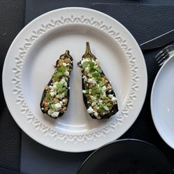 L'Auberge Saint-Gabriel - Roasted eggplant