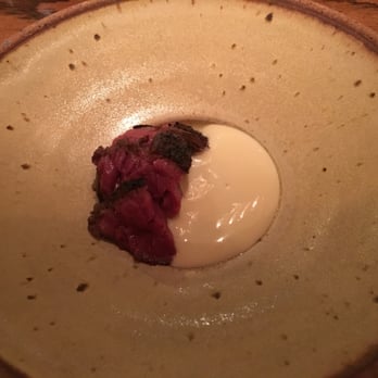 Barley Swine - Wagyu Beef, Kohlrabi Cheese Fondue - New American Near Me - Austin, Texas Barley Swine - Wagyu Beef, Kohlrabi Cheese Fondue - New American Near Me - Austin, Texas