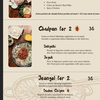 Sam Cha - Korean Near Me - Montreal, Quebec