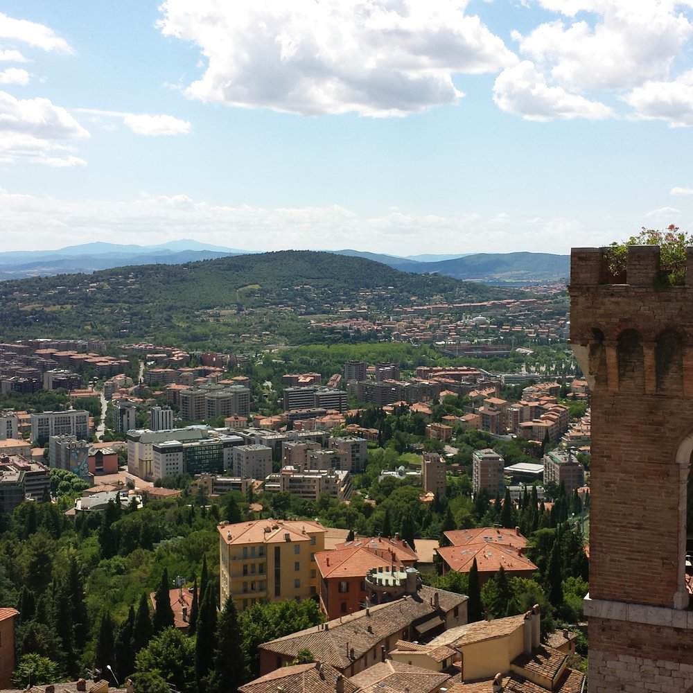 Hotel Brufani Palace - The view from our suite. - Hotels Near Me - Perugia, PG