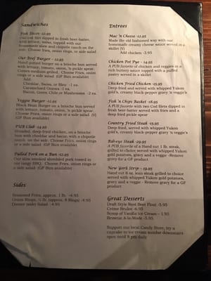 Menu photo 8 Pub 'n Grub Angel Fire, NM
