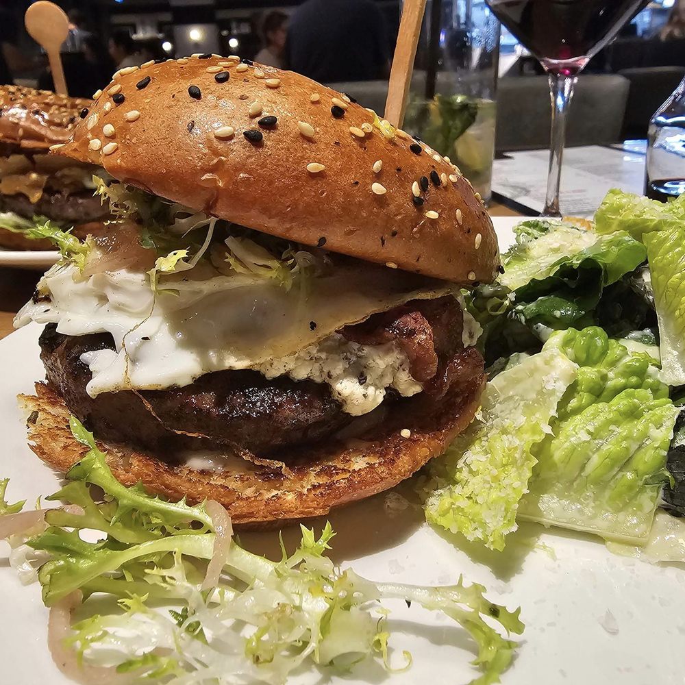 Gordon Ramsay Burger - The Truffle Burger with ceasar - Burgers Near Me - Coquitlam, British Columbia Gordon Ramsay Burger - The Truffle Burger with ceasar - Burgers Near Me - Coquitlam, British Columbia