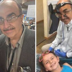 Picchetti Dental Care - The late Dr. Picchetti with his daughter LeeAnna who is a hygienist.