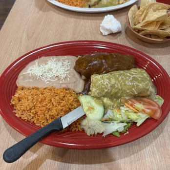 Carmen's Restaurant - 2 wet burritos, one w mole, one w verde Perfect - Mexican Near Me - Palm Desert, California Carmen's Restaurant - 2 wet burritos, one w mole, one w verde Perfect - Mexican Near Me - Palm Desert, California