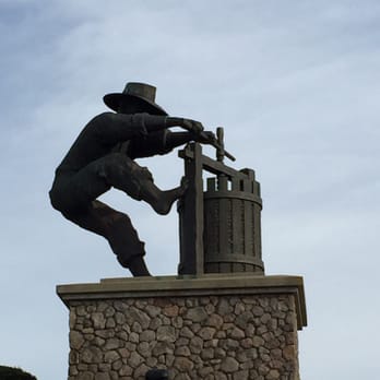 Grape Crusher Statue - Landmarks & Historical Buildings Near Me - Napa, California