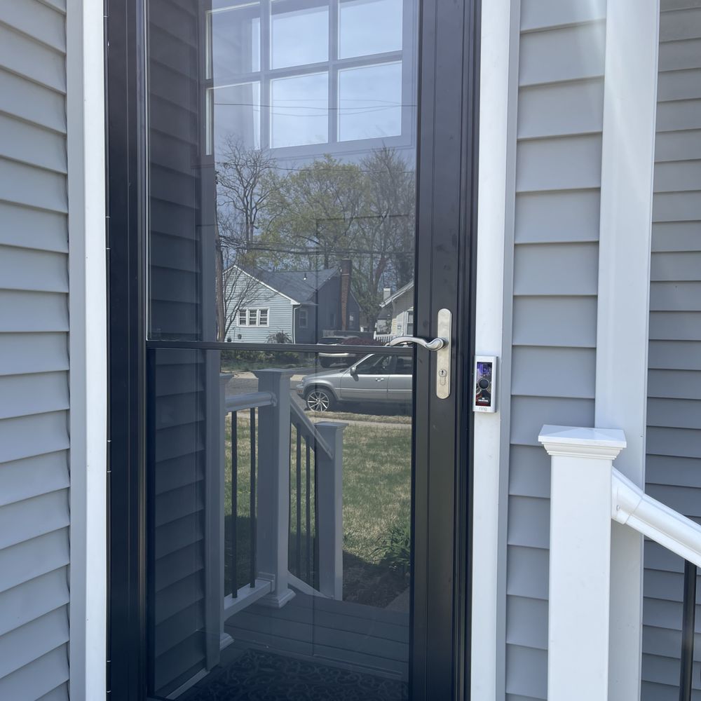 First Class Home Improvement - Front Door and Storm Door - Drywall Installation & Repair Near Me