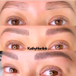 Kathy Hart Ink - Microbladed hair strokes