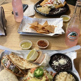 Mexican Mariachi Grill - Mariachi Plate (bottom) and Beef Chimichanga (top) - Mexican Near Me - Hamilton Township, New Jersey Mexican Mariachi Grill - Mariachi Plate (bottom) and Beef Chimichanga (top) - Mexican Near Me - Hamilton Township, New Jersey