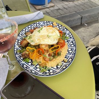 Unconventional Diner - Caribbean Shrimp and Grits - Breakfast & Brunch Near Me - Washington, DC, District of Columbia