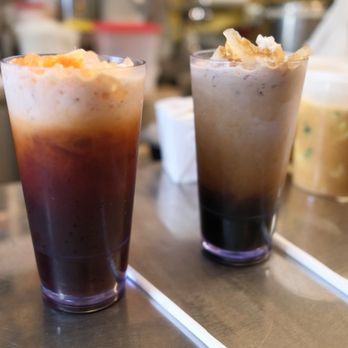 Rachawadee Thai Cafe - Thai iced tea w/ coconut milk and Thai ice coffee - Thai Near Me - Mount Vernon, Washington