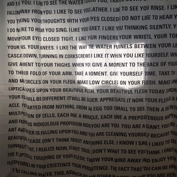 LA Art Book Fair - Limited edition novella by David Eggers printed only on a shower curtain. - Festivals Near Me - Los Angeles, California