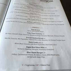 The Casual Side Bar - Menu
