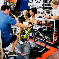 Bike Lane - Getting fitted for my new ride.