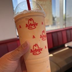 Arby's - Large orange cream shake