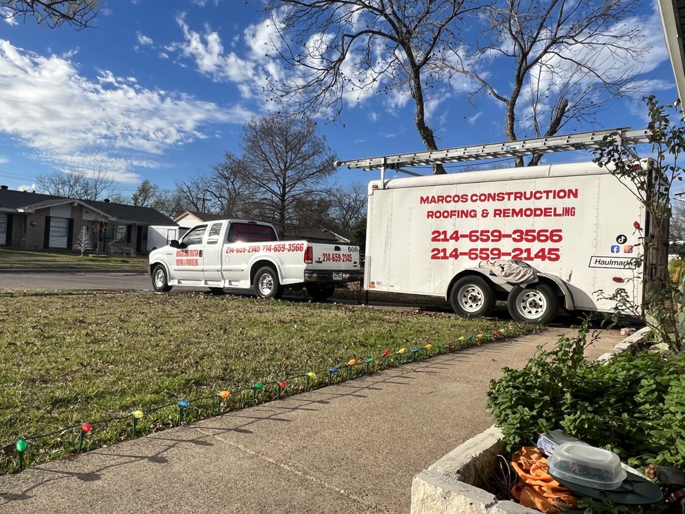 Slide of Marcos Construction