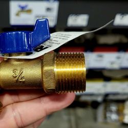Lowe's Home Improvement - The correct terminology is called - Quarter Turn Brass Hose Bibb. Why not just call it a faucet? Lol!