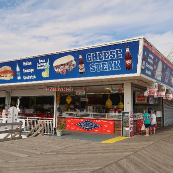 Marathon Steak - Exterior of restaurant on the boardwalk. - Pizza Near Me - Seaside Heights, New Jersey
