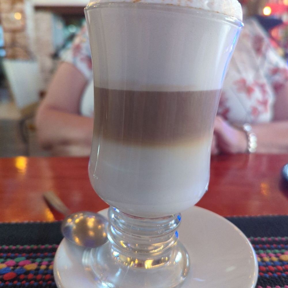 Merida Grill - Cappuccino... Or work of art. You choose. - Mexican Near Me - Puerto Vallarta, JAL