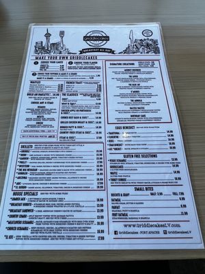 Menu photo 7 Griddlecakes Henderson, NV