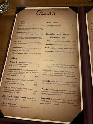 Menu photo 3 Chianti's Brentwood, CA Menu photo 3 Chianti's Brentwood, CA