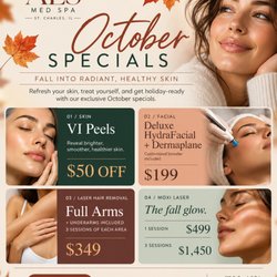 AES Med Spa - Fall into your October glow at AES Med Spa