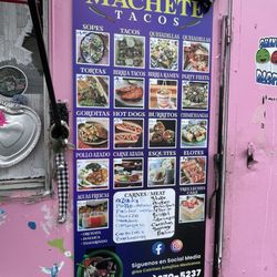 Machete Tacos & More - Menu