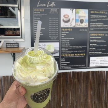 Luxe Latte - Matcha Frap - Coffee & Tea Near Me - Wailuku, Hawaii