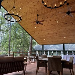 Quisisana Resort - Recently renovated deck. My favorite place to hang!