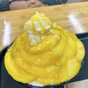 Binga Boonga - Mango Bingsu, "Shared" Size - Desserts Near Me - Lake Forest, California