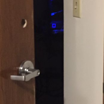 Quality Inn & Suites Cvg Airport - This door was opened during our entire 4-day/5-night stay on the second floor. We believe it led to either the WiFi or securities systems. - Hotels Near Me - Erlanger, Kentucky Quality Inn & Suites Cvg Airport - This door was opened during our entire 4-day/5-night stay on the second floor. We believe it led to either the WiFi or securities systems. - Hotels Near Me - Erlanger, Kentucky