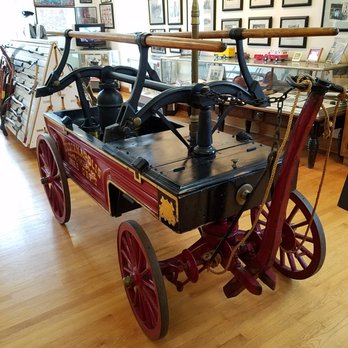 Indianapolis Fire Department Museum - Fire pumper circa 1850 - Museums Near Me - Indianapolis, Indiana