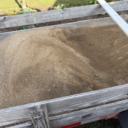 Screened topsoil