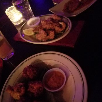 Biscuits & Blues - shrimp croquettes, catfish nuggets, and fried green tomatoes - Jazz & Blues Near Me - San Francisco, California Biscuits & Blues - shrimp croquettes, catfish nuggets, and fried green tomatoes - Jazz & Blues Near Me - San Francisco, California