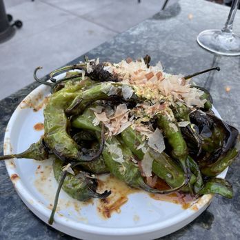 Oku - Shishito peppers were amazing - Sushi Bars Near Me - Santa Barbara, California