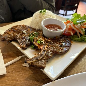 Pho Ivy - G4. Pork Chop Over Rice Plate - Vietnamese Near Me - Elk Grove, California Pho Ivy - G4. Pork Chop Over Rice Plate - Vietnamese Near Me - Elk Grove, California