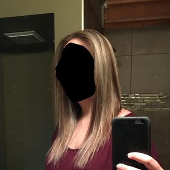 Icon Hair & Body - What I got, and paid $500 for. Unimpressed. Streaks! - Hair Salons Near Me - Edmonton, Alberta Icon Hair & Body - What I got, and paid $500 for. Unimpressed. Streaks! - Hair Salons Near Me - Edmonton, Alberta