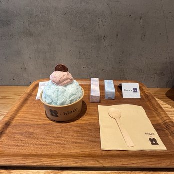 mewame - This is how they serve customers. Nice  and neat - Shaved Ice Near Me - West Hollywood, California