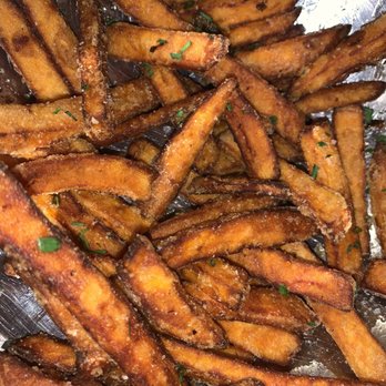 Hopdoddy Burger Bar - Whole order of Sweet Potato Fries!! - Burgers Near Me - Atlanta, Georgia Hopdoddy Burger Bar - Whole order of Sweet Potato Fries!! - Burgers Near Me - Atlanta, Georgia