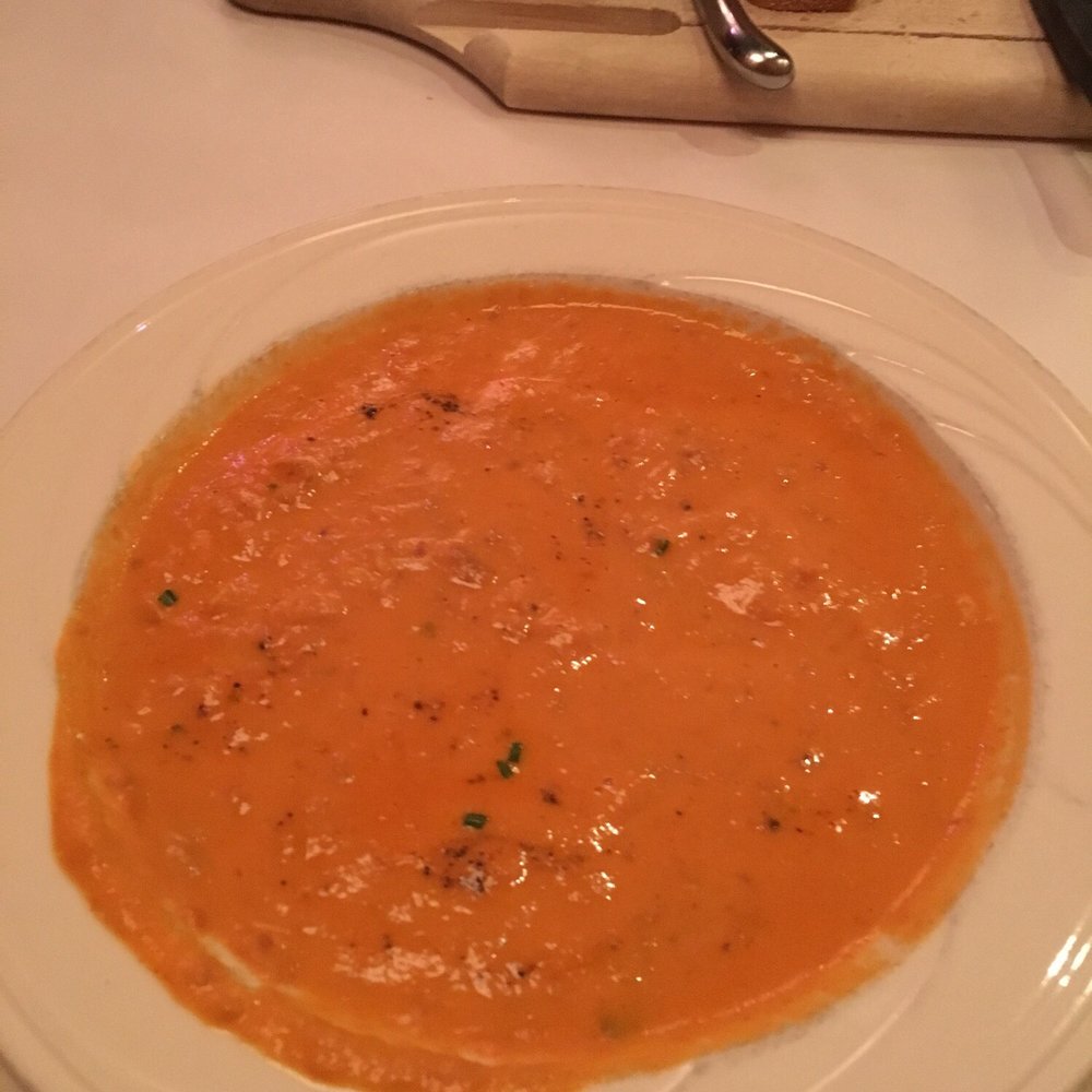 Delaney's Steak Seafood Wine - Seafood bisque. It had good seafood bits but was sour - Steakhouses Near Me - Madison, Wisconsin Delaney's Steak Seafood Wine - Seafood bisque. It had good seafood bits but was sour - Steakhouses Near Me - Madison, Wisconsin