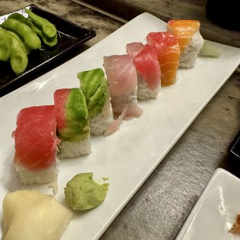 Pacific Sushi & Grill - Rainbow Roll - Sushi Bars Near Me - Brookings, Oregon Pacific Sushi & Grill - Rainbow Roll - Sushi Bars Near Me - Brookings, Oregon