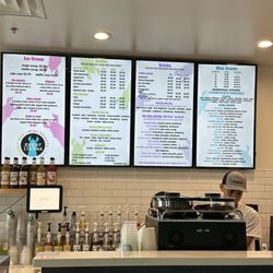 Sugar Llamas - Menu