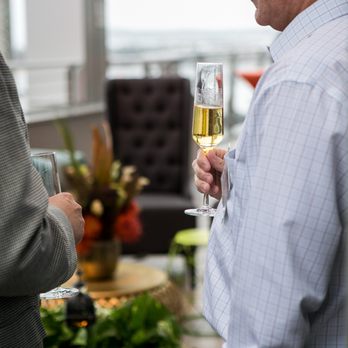 Culinary Concepts - Elegant corporate event at the Ultimate Skybox at Diamond View Tower - Caterers Near Me - San Diego, California
