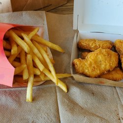 McDonald's - Chicken nuggets and large fries
