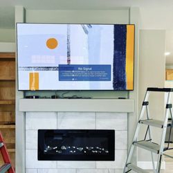 ABM Security Cameras - Tv mount, hidden wires
