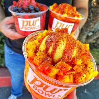 Pur Bowls - Mango Chamoy Bowl - Acai Bowls Near Me - South Gate, California Pur Bowls - Mango Chamoy Bowl - Acai Bowls Near Me - South Gate, California