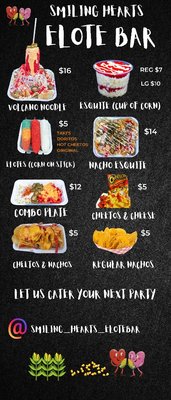 Menu photo 1 Smiling Hearts Elotes Burbank, CA Menu photo 1 Smiling Hearts Elotes Burbank, CA