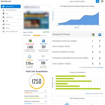 Xtecusa - Clint Monthly Reporting Screenshot - Web Design Near Me - Tampa, Florida