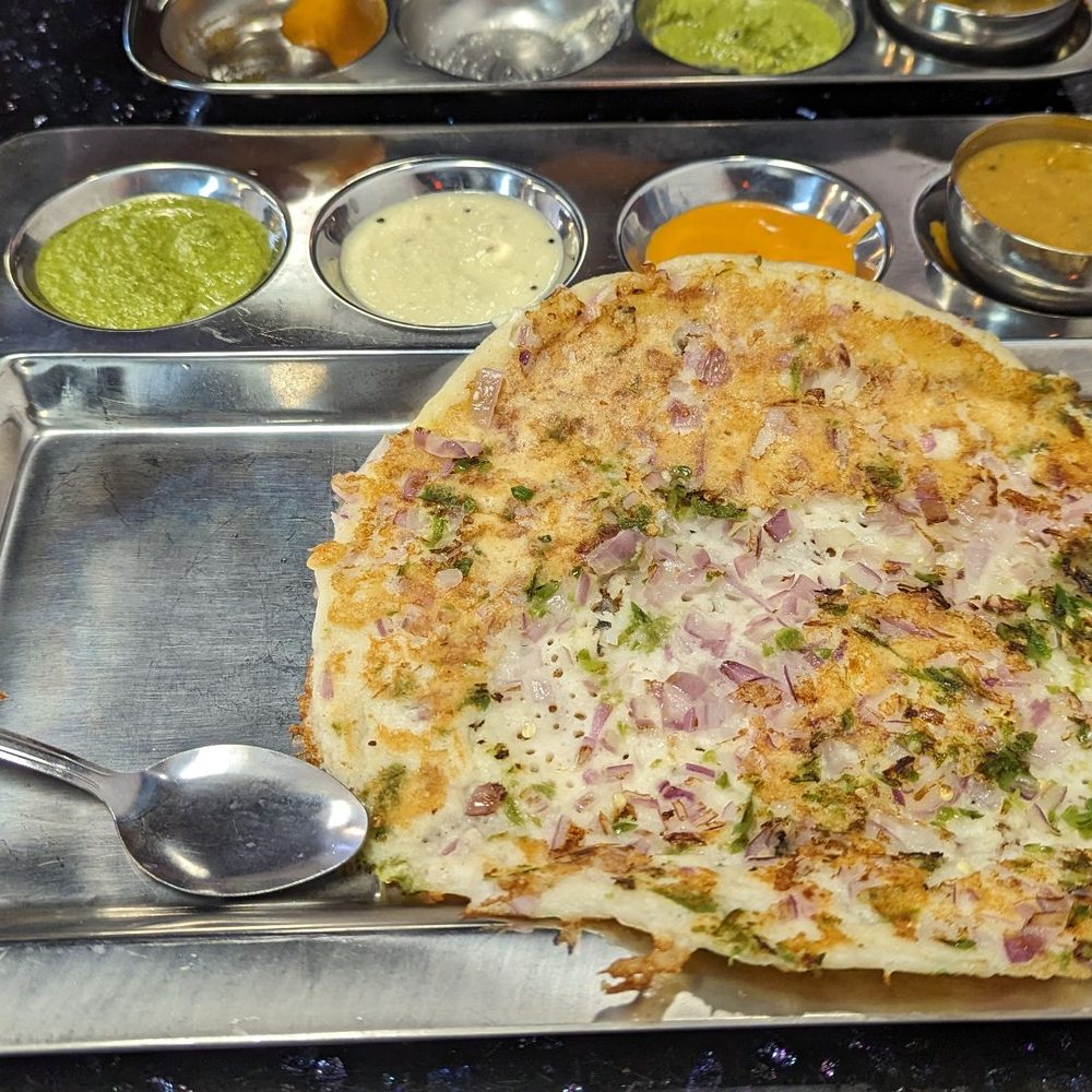 Dosa Express - Onion chilli utthapam - Indian Near Me - FREMONT, California